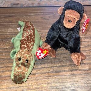 Ally and Congo Beanie Baby